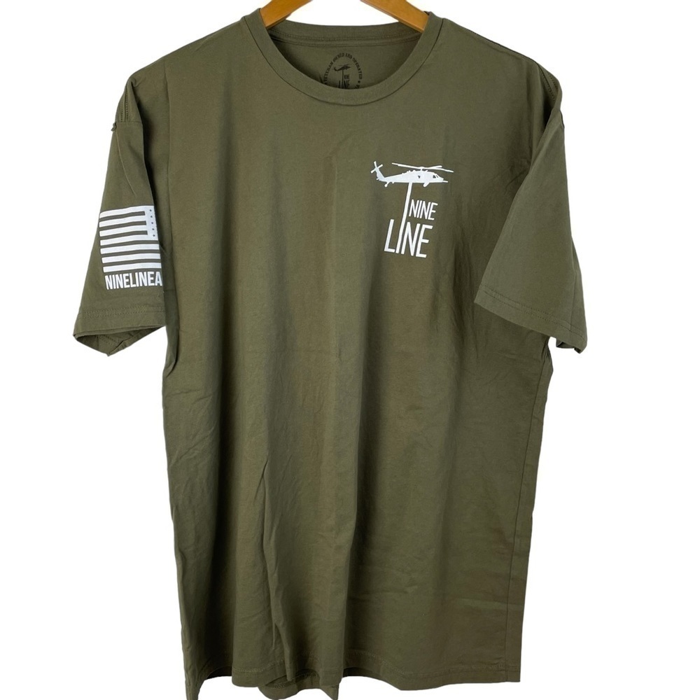 NINELINEAPPAREAL T-SHIRT SIZE XL GREEN